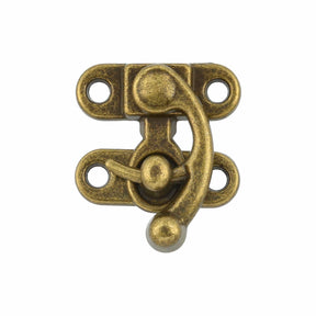 Ohio Travel Bag Locks & Closures 1 5/16" Antique Brass, Purse Fastener, Steel, #P-2263-ANTB P-2263-ANTB