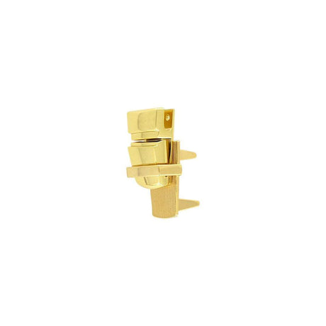 1" Shiny Gold, Tuck Catch, Zinc Alloy