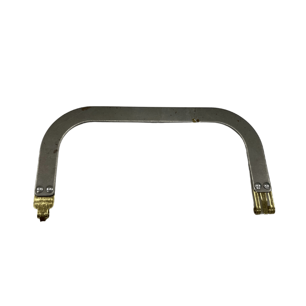 Ohio Travel Bag Locks & Closures 7" Flat Frame with Round Corners, Zinc Alloy, #P-3051 P-3051