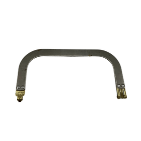 Ohio Travel Bag Locks & Closures 7" Flat Frame with Round Corners, Zinc Alloy, #P-3051 P-3051