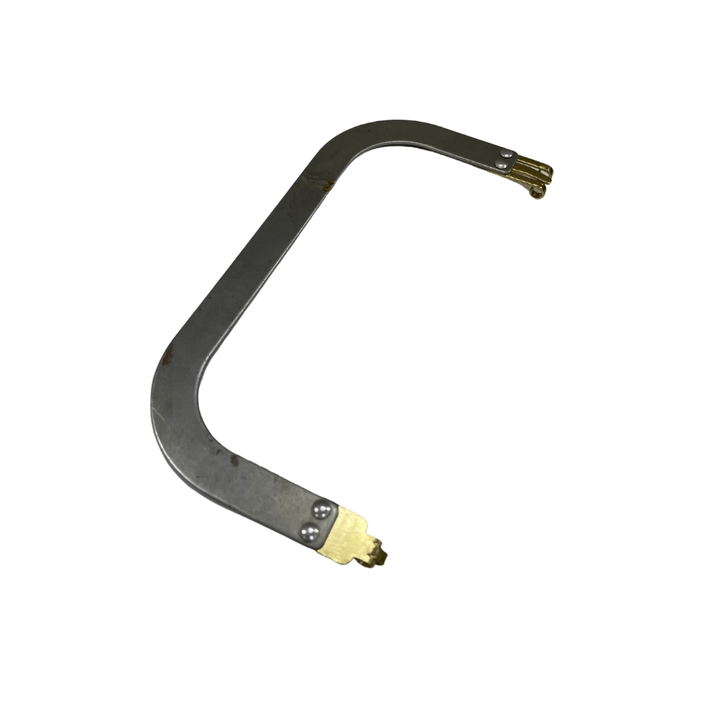 Ohio Travel Bag Locks & Closures 7" Flat Frame with Round Corners, Zinc Alloy, #P-3051 P-3051