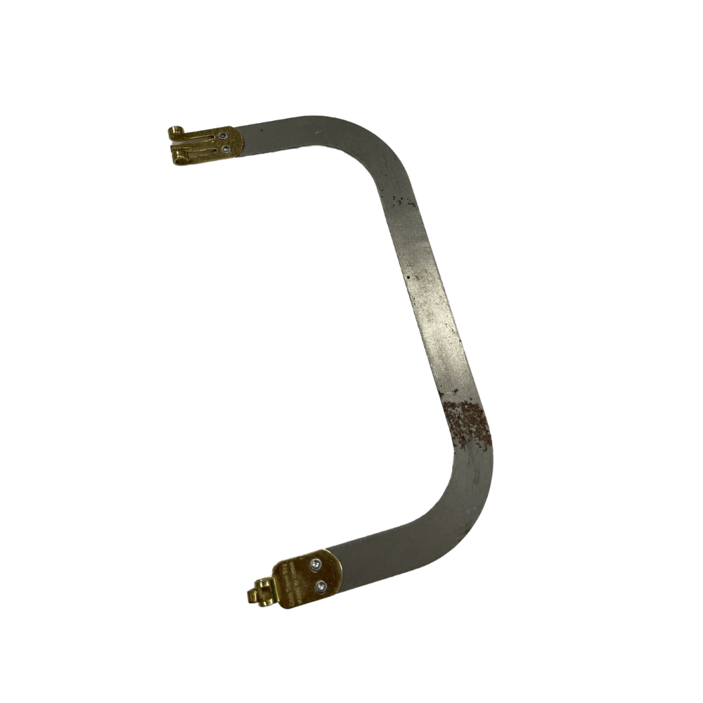 Ohio Travel Bag Locks & Closures 7" Flat Frame with Round Corners, Zinc Alloy, #P-3051 P-3051