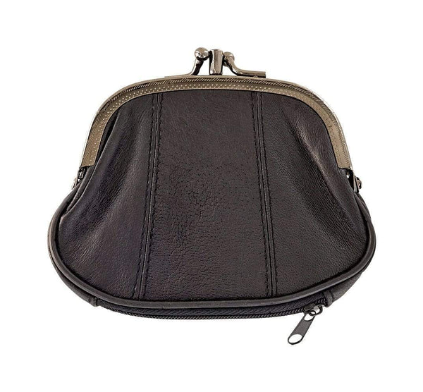 ohio travel bag novelty gift 4 black double coin purse leather m 1549 blk m 1549 blk 30377111486663 f968fb26 05e5 4baa 944d 03a2300d9df9 grande