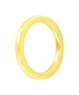 Ohio Travel Bag Rings & Slides 1 1/2" Gold, Cast Flat Round Ring, Zinc Alloy, #P-2551-GOLD P-2551-GOLD