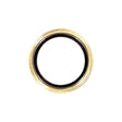 Ohio Travel Bag Rings & Slides 1 1/4" Antique Brass, Beveled Round Ring, Zinc Alloy, #P-2878-ANTB P-2878-ANTB