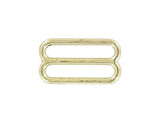 Ohio Travel Bag Rings & Slides 1 1/4" Brass, Cast Slide, Zinc Alloy, #C-1191-BP C-1191-BP