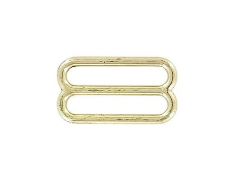 Ohio Travel Bag Rings & Slides 1 1/4" Brass, Cast Slide, Zinc Alloy, #C-1191-BP C-1191-BP