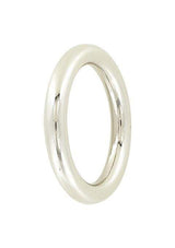 Ohio Travel Bag Rings & Slides 1 1/4" Nickel, Cast Round Ring, Zinc Alloy, #P-2826-NIC P-2826-NIC