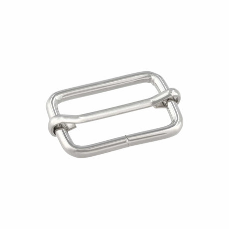 Ohio Travel Bag Rings & Slides 1 1/4" Nickel, Strap Slide, Steel, #C-1661-NP C-1661-NP