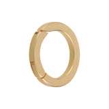 Ohio Travel Bag Rings & Slides 1 1/4" Shiny Gold, Spring Gate Round Ring, Zinc Alloy, #P-2768-GOLD P-2768-GOLD