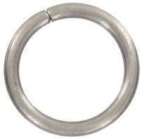 1/2" Antique Silver, Split Round Ring, Steel – Weaver Leather Supply