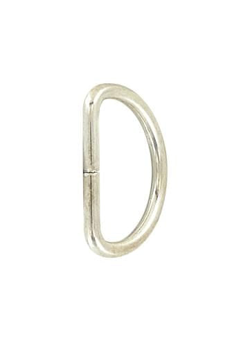 1/2" Shiny Nickel, Split D Ring Light, Steel, #D-101-NP – Weaver ...