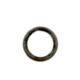 Ohio Travel Bag Rings & Slides 1 3/8" Nickel, Spring Gate Beveled Ring, Zinc Alloy, #P-2882-NIC P-2882-NIC