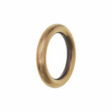 Ohio Travel Bag Rings & Slides 1" Antique Brass, Cast Heavy Round Ring, Zinc Alloy, #P-2549-ANTB P-2549-ANTB