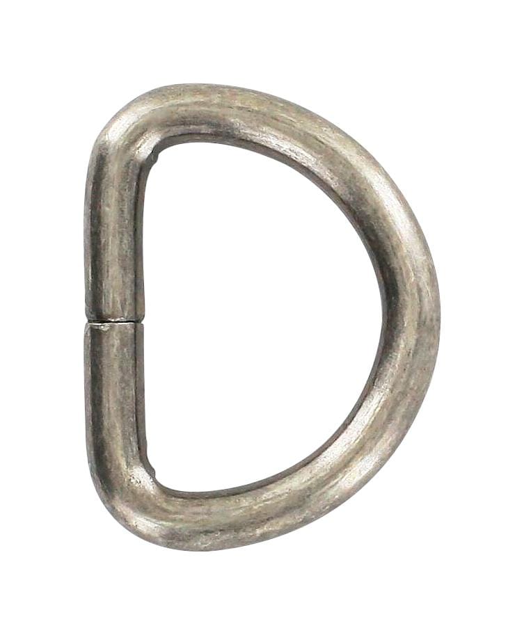 1" Antique Silver, Split D Ring, Steel, #P-2120-ANTS – Weaver Leather ...