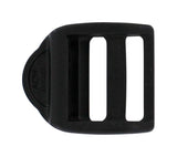 Ohio Travel Bag Rings & Slides 1" Black, Tension Lock, Plastic, #TL-1 TL-1