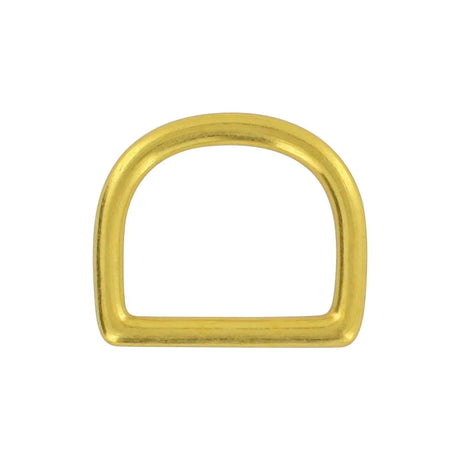 1" Brass, Cast D-Ring, Solid Brass, #P-1338
