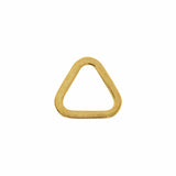 Ohio Travel Bag Rings & Slides 1" Gold,  Flat Triangle, Zinc Alloy, #P-3033-GOLD P-3033-GOLD