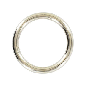 Ohio Travel Bag Rings & Slides 1" Nickel, Cast Round Ring, Zinc Alloy, #A-234-NP A-234-NP