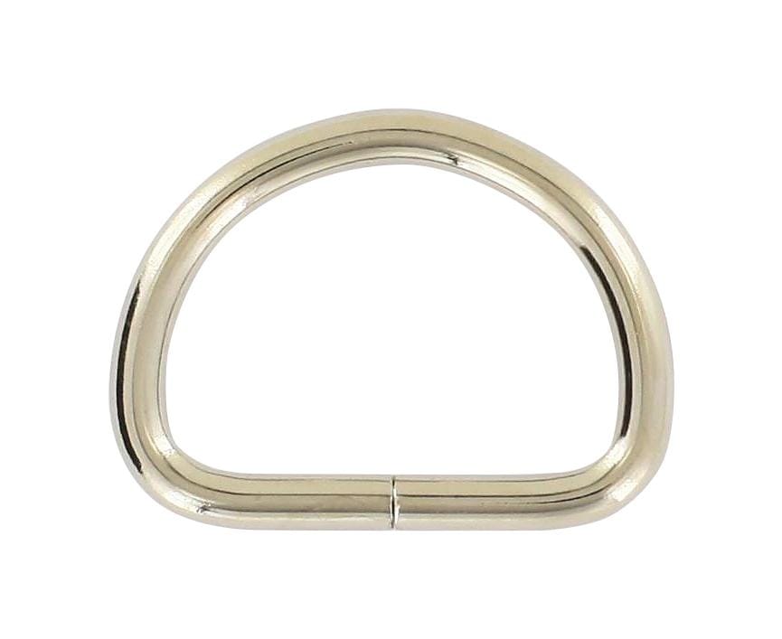 1" Nickel, Split D-Ring Heavy, Steel, #D-110-NP – Weaver Leather Supply