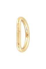 Ohio Travel Bag Rings & Slides 1" Shiny Gold, Split D Ring, Steel, #P-2120-GOLD P-2120-GOLD
