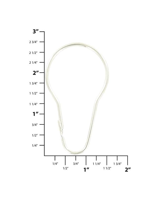 2 1/2" Shiny Nickel, Golf Towel Ring, Steel, C1673NP