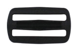 Ohio Travel Bag Rings & Slides 2" Black, Sliplock, Plastic, #SL-2 SL-2