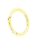 Ohio Travel Bag Rings & Slides 2" Gold, Ring w/ Spring Gate, Zinc Alloy, #P-2732-GOLD P-2732-GOLD