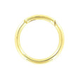 Ohio Travel Bag Rings & Slides 2" Gold, Ring w/ Spring Gate, Zinc Alloy, #P-2732-GOLD P-2732-GOLD