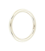 Ohio Travel Bag Rings & Slides 2" Nickel, Welded Round Ring, Steel, #P-2238 P-2238