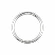 Ohio Travel Bag Rings & Slides 2" Shiny Nickel, Heavy Solid Round Ring, Zinc Alloy, #P-2550-NIC P-2550-NIC
