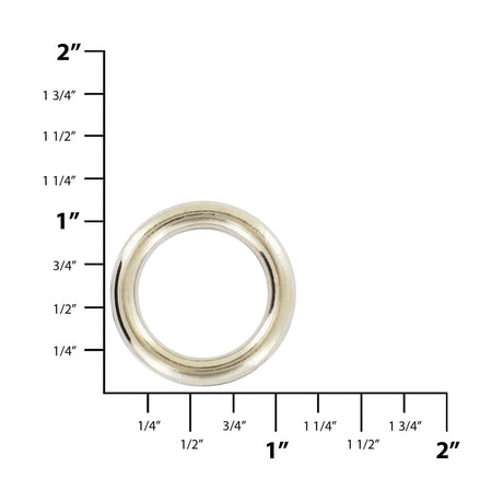 3/8 Gunmetal, Split Round Jump Ring, Solid Brass, #A-2-1-2-GUNM – Weaver  Leather Supply