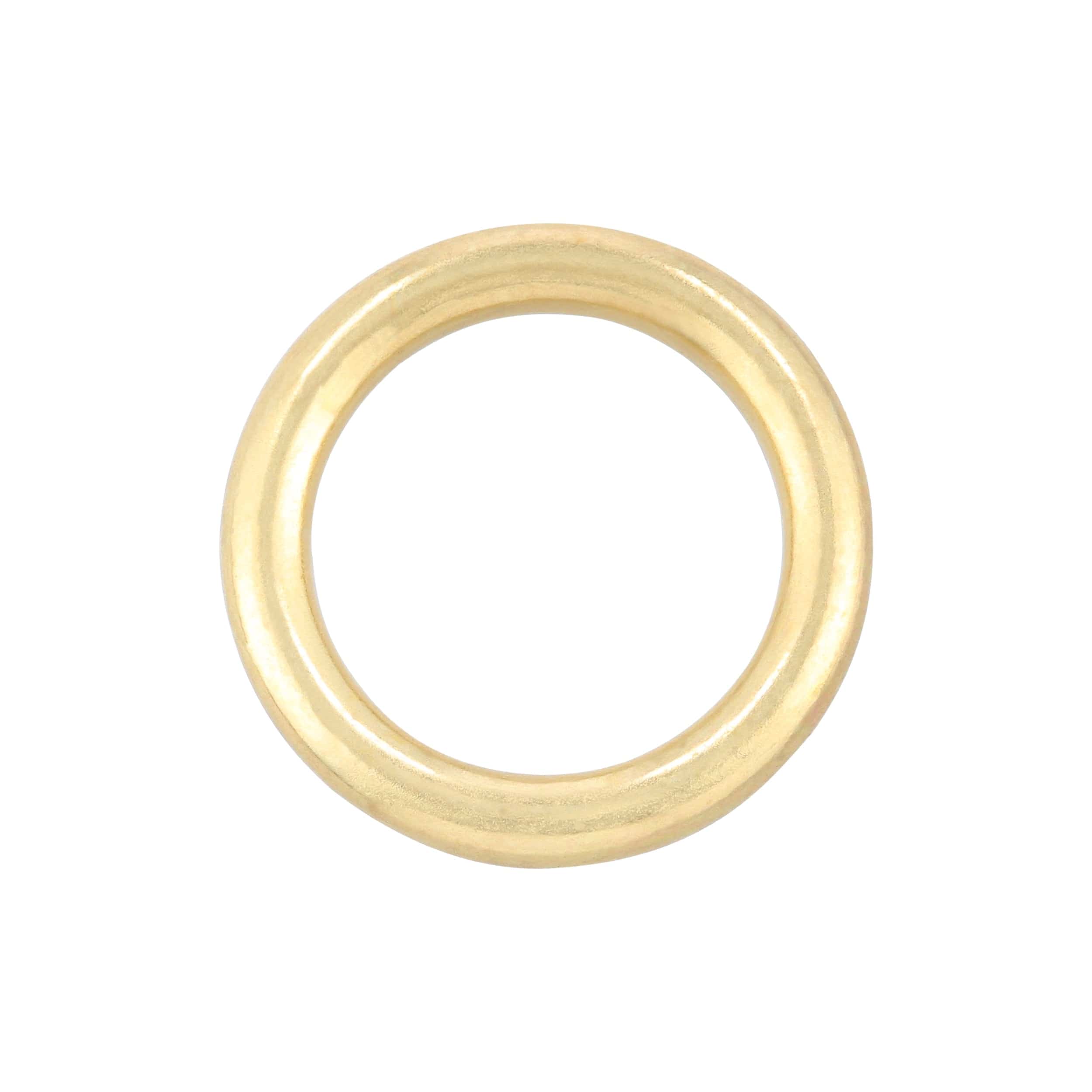 Ohio Travel Bag Rings & Slides 5/8" Brass, Solid Round Ring, Zinc Alloy, #A-231-BP A-231-BP