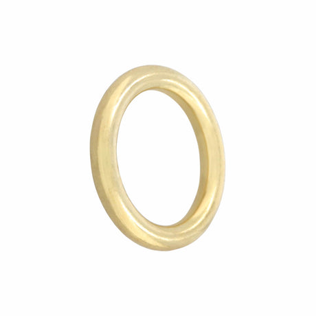 Ohio Travel Bag Rings & Slides 5/8" Brass, Solid Round Ring, Zinc Alloy, #A-231-BP A-231-BP