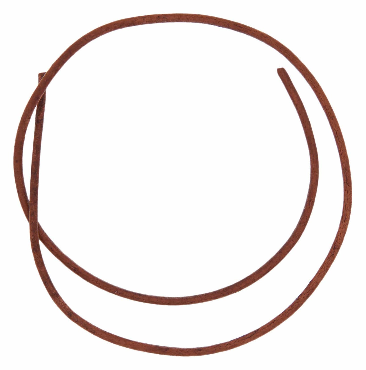 Ohio Travel Bag Strapping 1/16" Light Brown, Round Cord, Leather, #M-1630-LTBRO M-1630-LTBRO