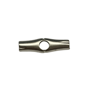 Ohio Travel Bag Strapping 13/16" Brushed Nickel, Strap End Toggle, Zinc Alloy, #P-3087-BRNIC P-3087-BRNIC