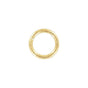 Ohio Travel Bag Strapping 3/8" Brass, Split Round Jump Ring, Solid Brass, #A-2-1-2-SB A-2-1-2-SB