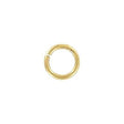 Ohio Travel Bag Strapping 5/16" Brass Plated, Split Round Jump Ring, Steel, #A-419-BP A-419-BP