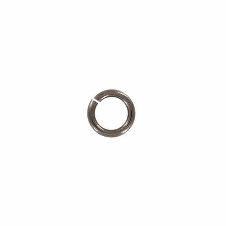 Ohio Travel Bag Strapping 5/16" Gunmetal, Split Round Jump Ring, Solid Brass, #P-3243-GUNM P-3243-GUNM