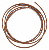 Ohio Travel Bag Strapping 5/16" Med Brown, Double Full Fold Cord, Leather, #M-1661-MEDBRO M-1661-MEDBRO