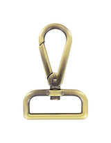 1/2 Antique Brass, Lever Swivel Snap Hook, Zinc Alloy, #P-2297-ANTB –  Weaver Leather Supply