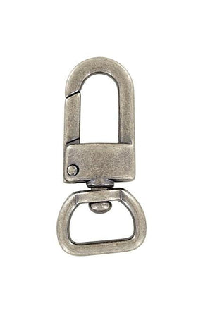 Ohio Travel Bag Swivel Snaps 1/2" Antique Silver, Lever Swivel Snap Hook, Zinc Alloy, #P-2765-ANTS P-2765-ANTS