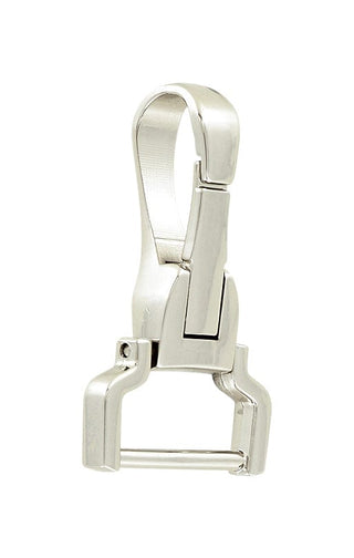 Weaver Equine Barcoded Z162 Double Snap - 4" - Nickel Plated