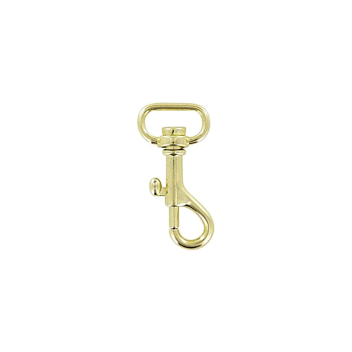 5/8 Brass, Bolt Swivel Snap Hook, Zinc Alloy, #P-1785-BP