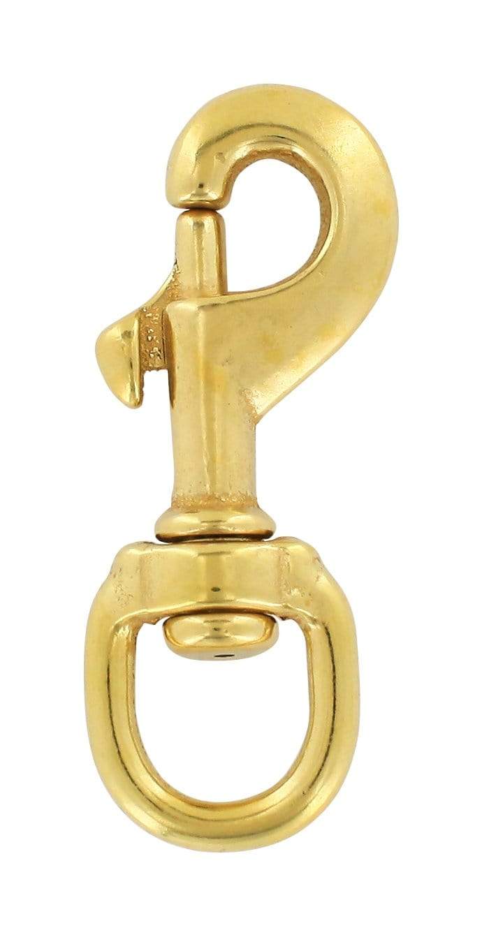 5/8 Brass, Swivel Snap Hook, Solid Brass, #P-1440 – Weaver