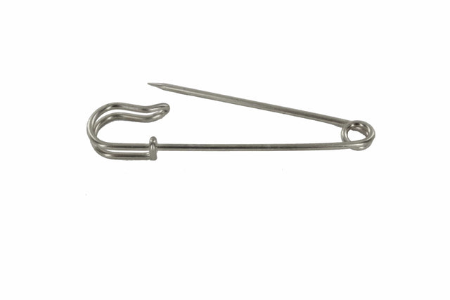 Ohio Travel Bag Tools 3" Nickel, Kilt/Safety Pin, Steel, #A-310-NP A-310-NP