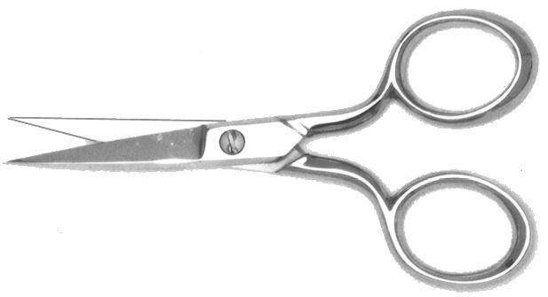 Ohio Travel Bag Tools 4" Classic, Gingher Embroidery Scissors, Steel, #T-1303 T-1303