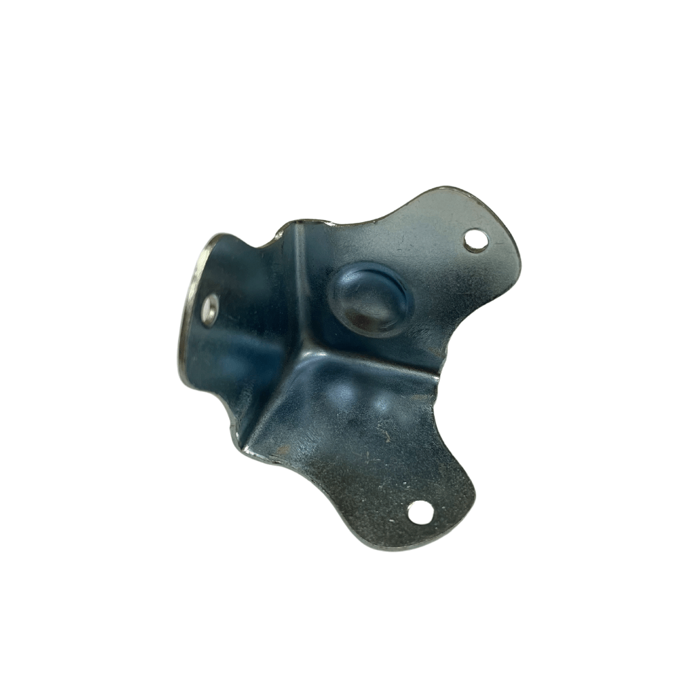 Ohio Travel Bag Trunk Bottom Corner with Bump, Steel, #85513-Z 85513-Z