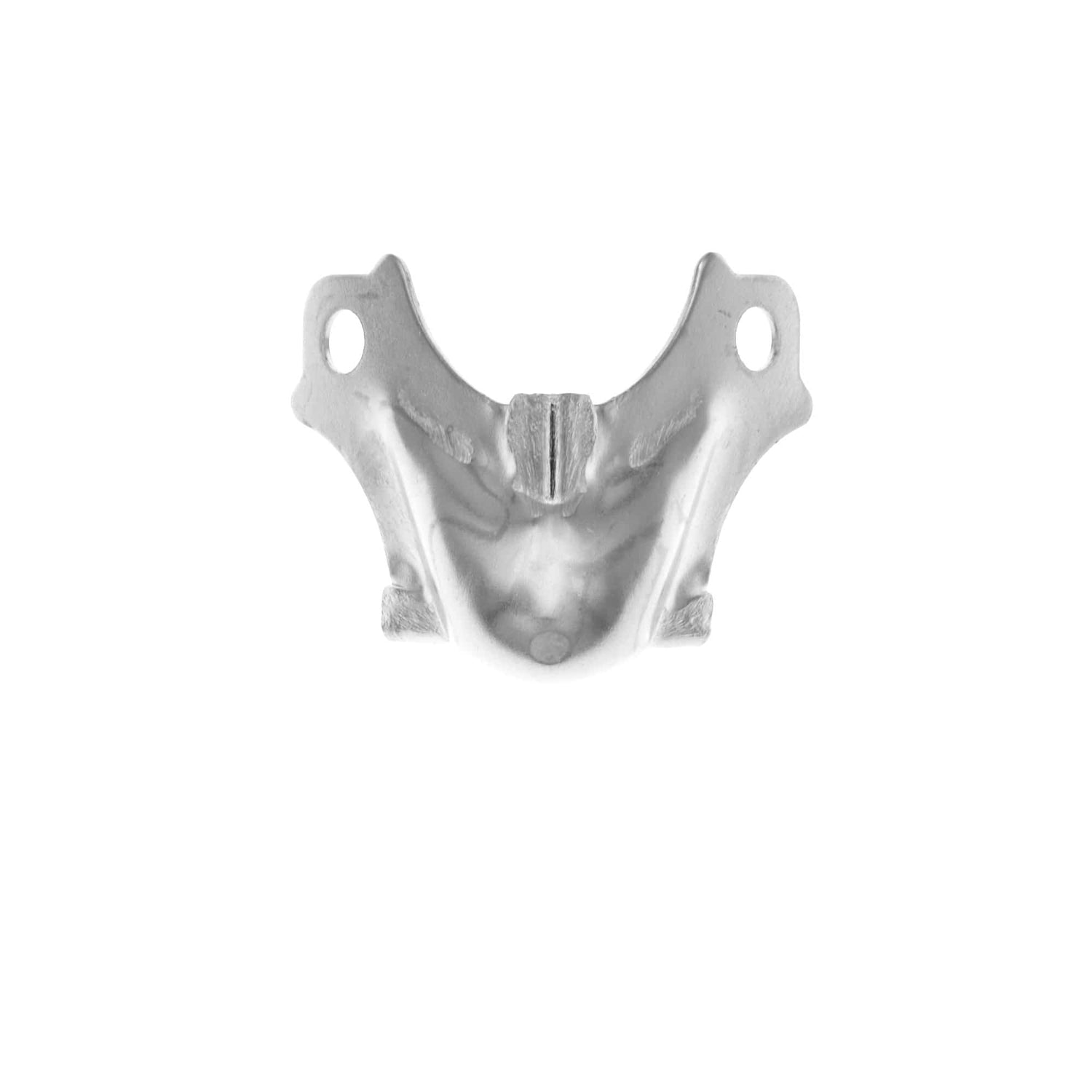 Ohio Travel Bag Wheels & Feet 1 1/2" Nickel, Two-Leg Corner, Steel, #L-777 L-777