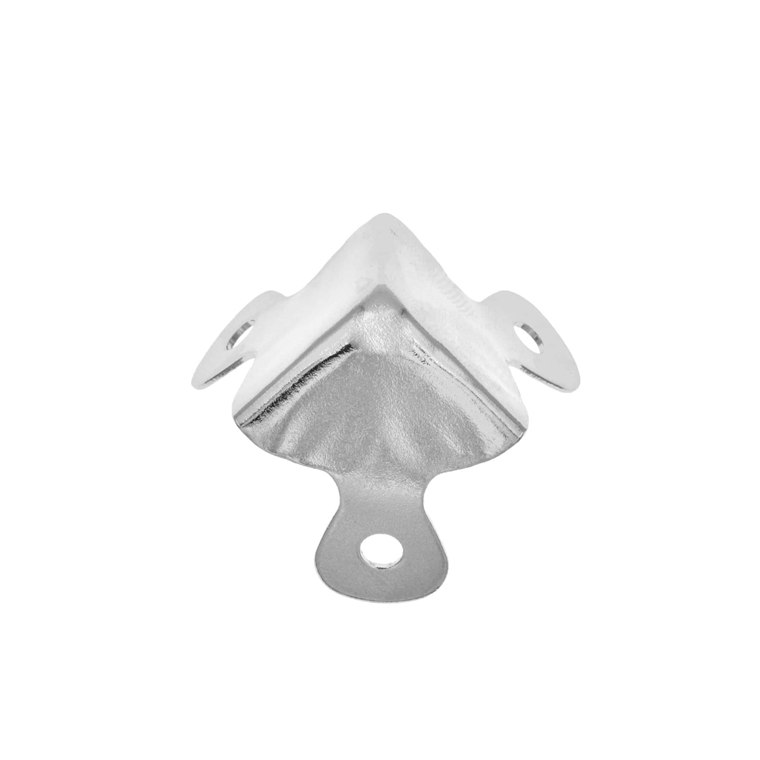 Ohio Travel Bag Wheels & Feet 1 1/4" Nickel, Trunk Corner, Steel, #F-50-NP F-50-NP